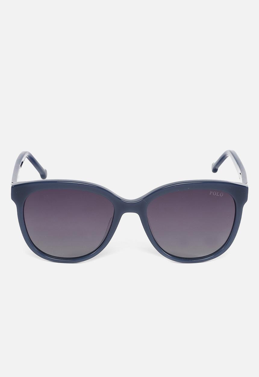 POLO - Anna Polarised Round Sunglasses 54mm - Blue
