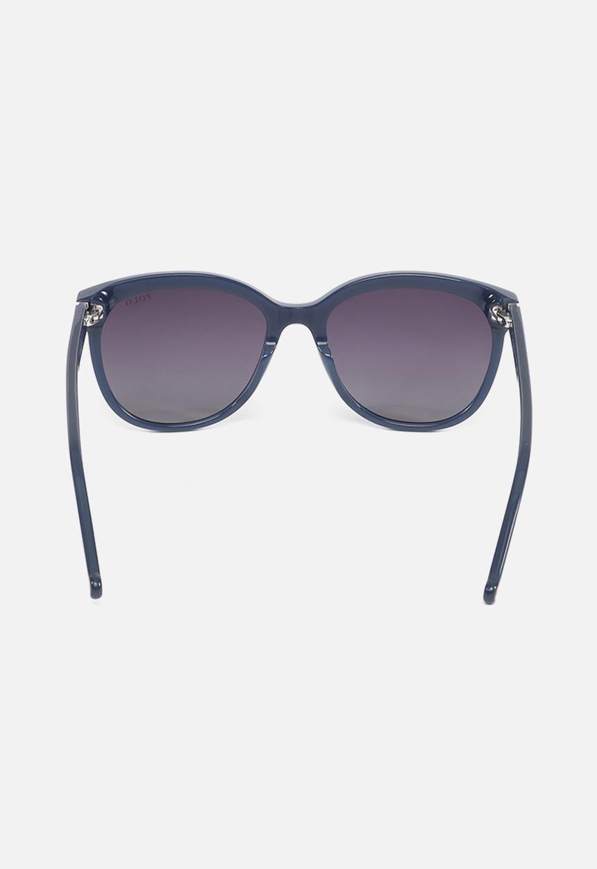 POLO - Anna Polarised Round Sunglasses 54mm - Blue