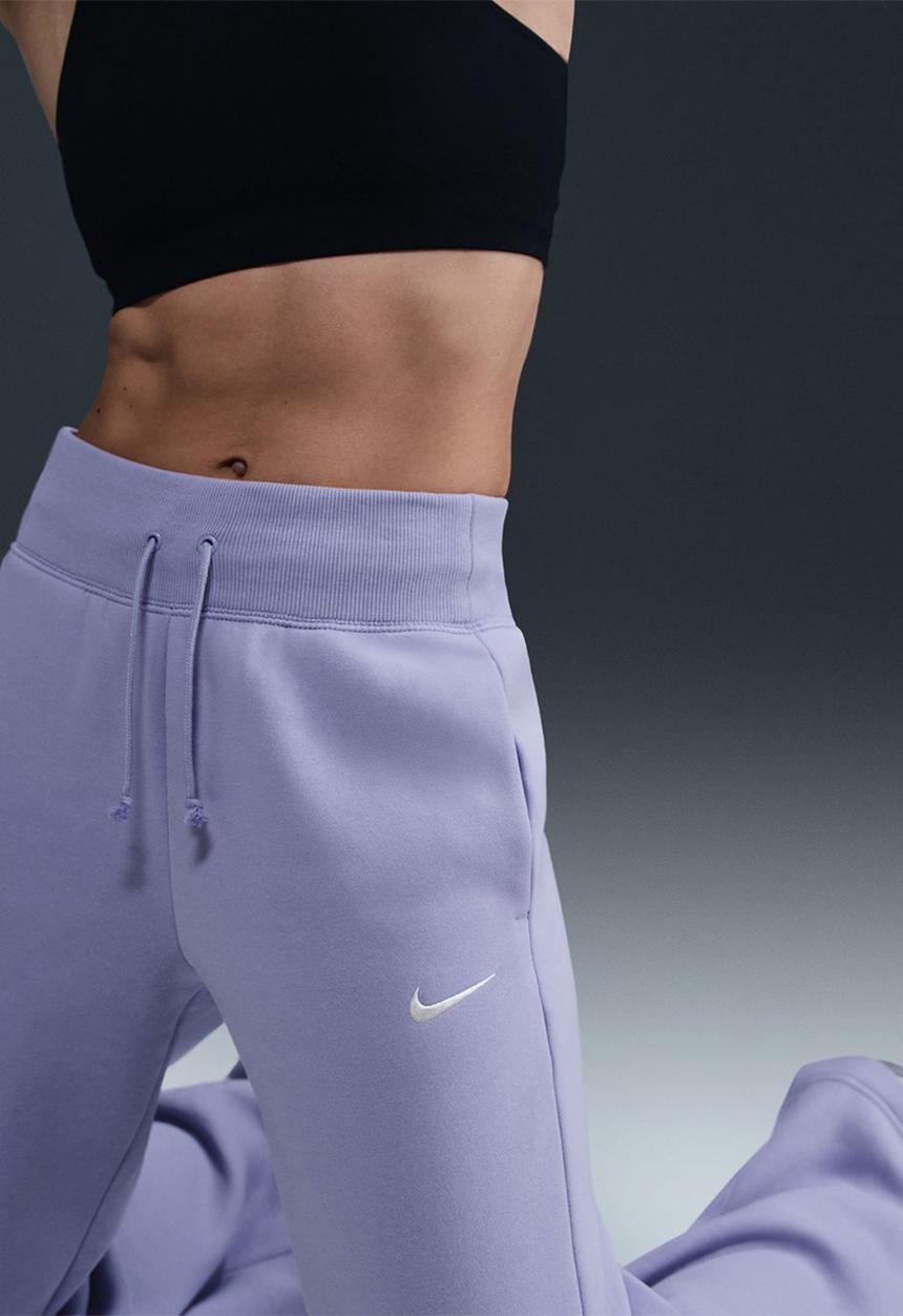 Nike - Nike Phoenix Wide leg Pants - Lilac Ice/Sail