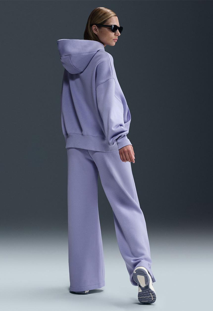 Nike - Nike Phoenix Wide leg Pants - Lilac Ice/Sail
