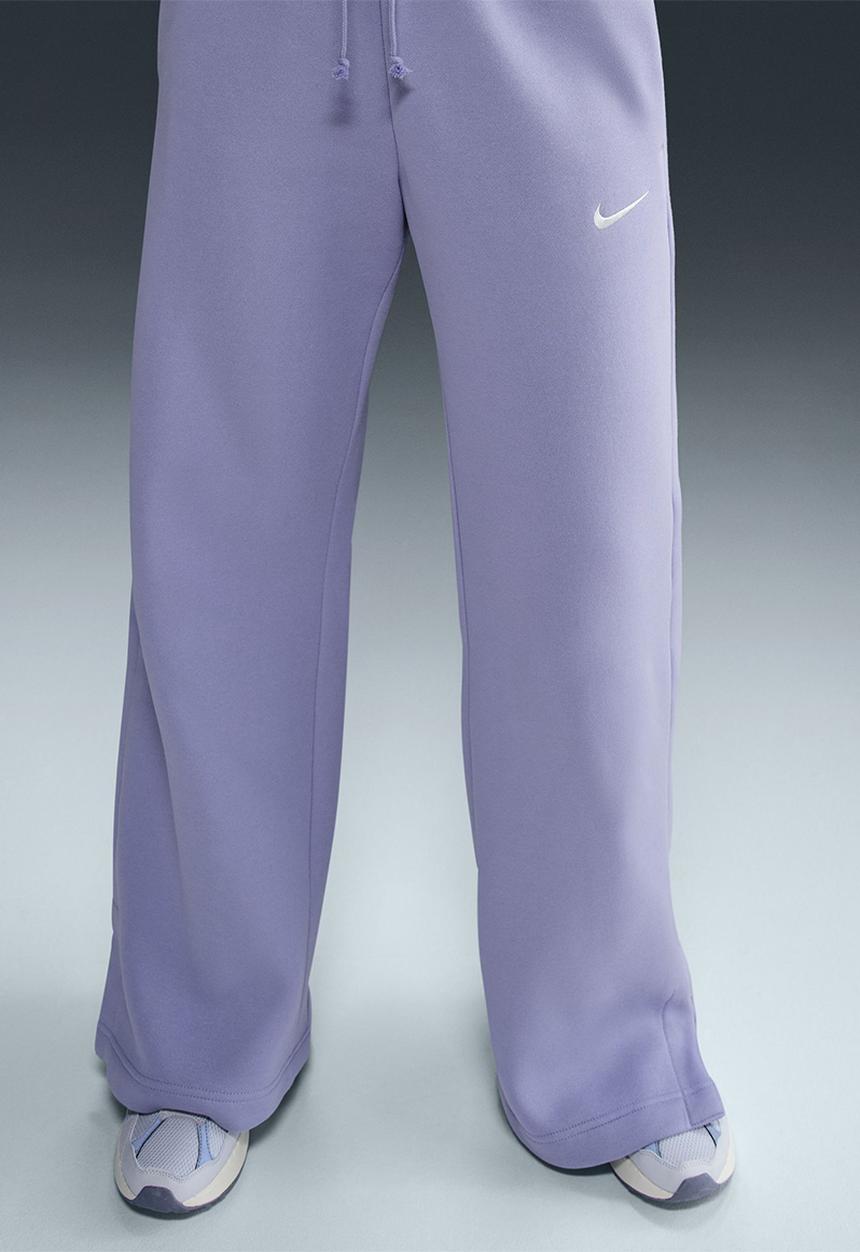 Nike - Nike Phoenix Wide leg Pants - Lilac Ice/Sail