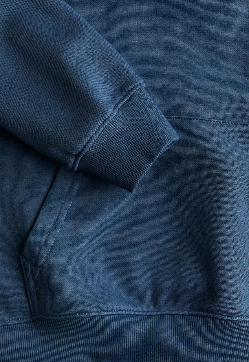 H&M - Hoodie - dusty blue