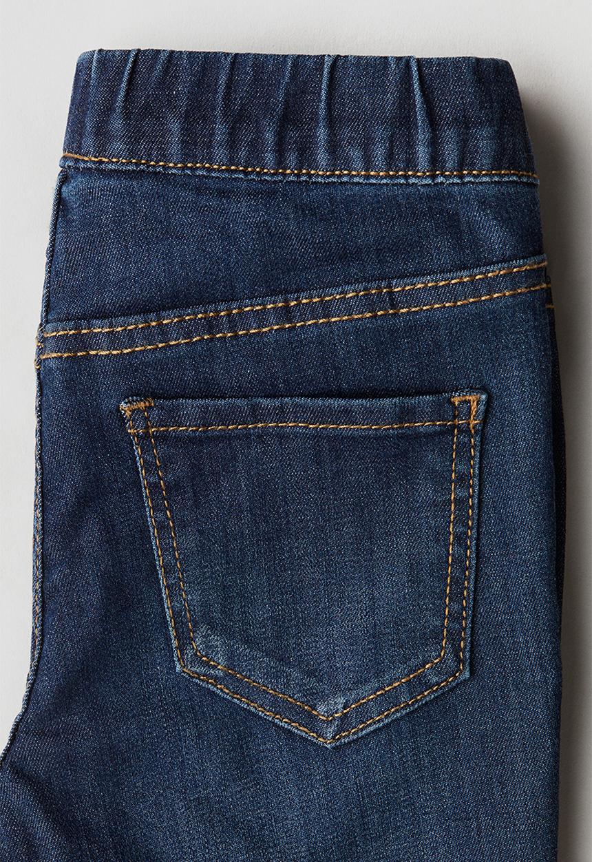 H&M - Embellished denim jeggings - blue