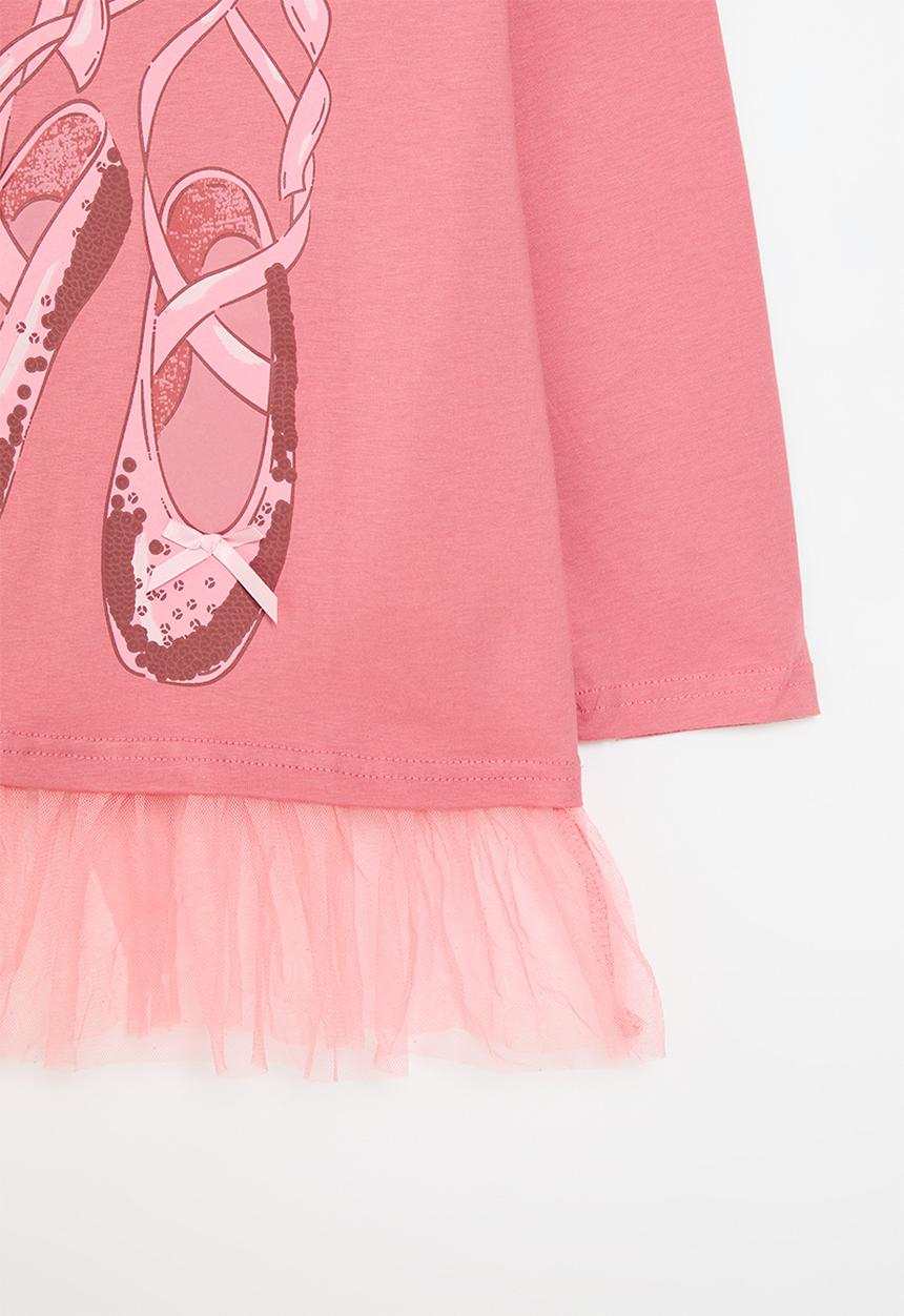 Pop Candy - Combo crew neck tee - pink