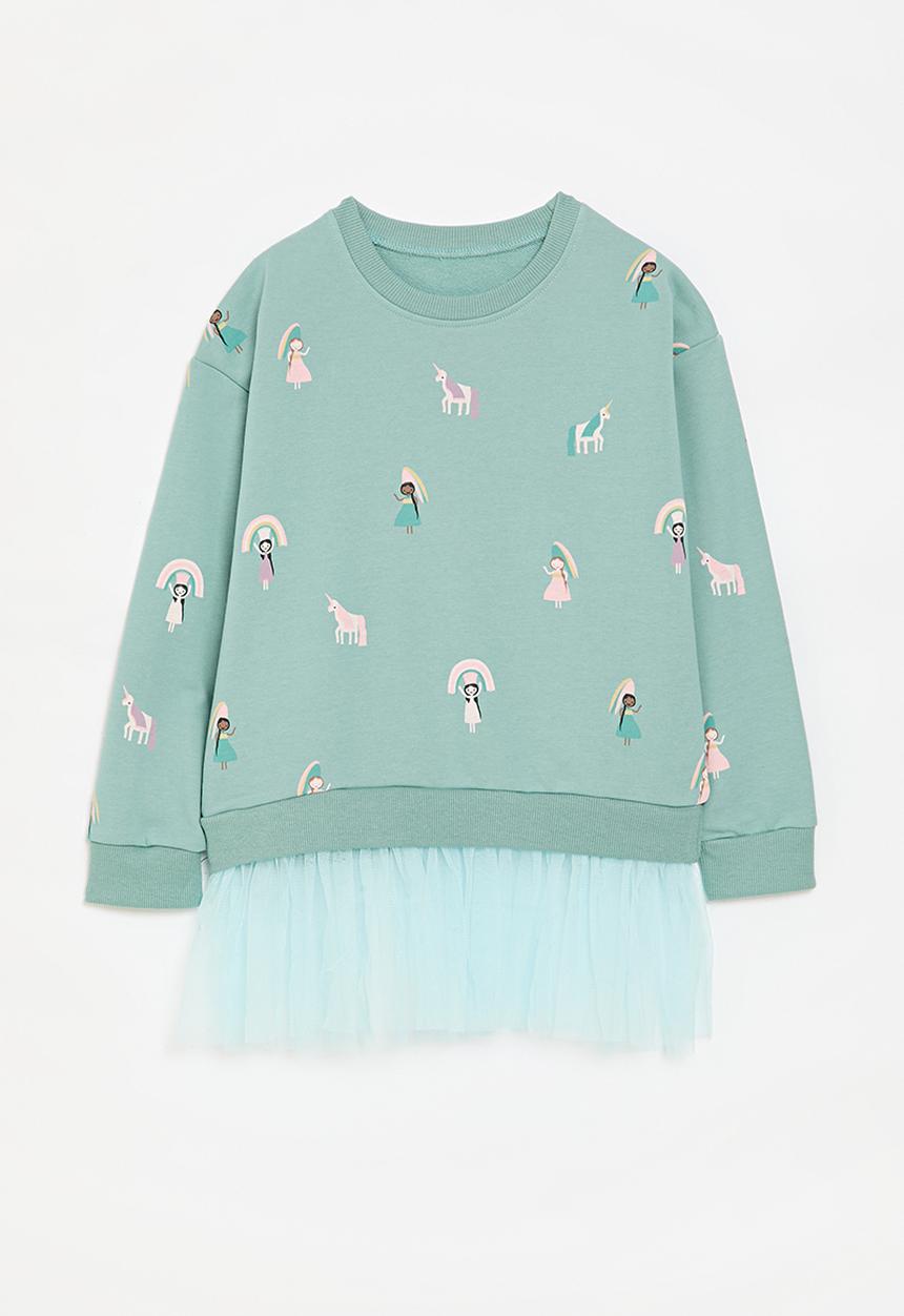 Pop Candy - Combo dress - blue