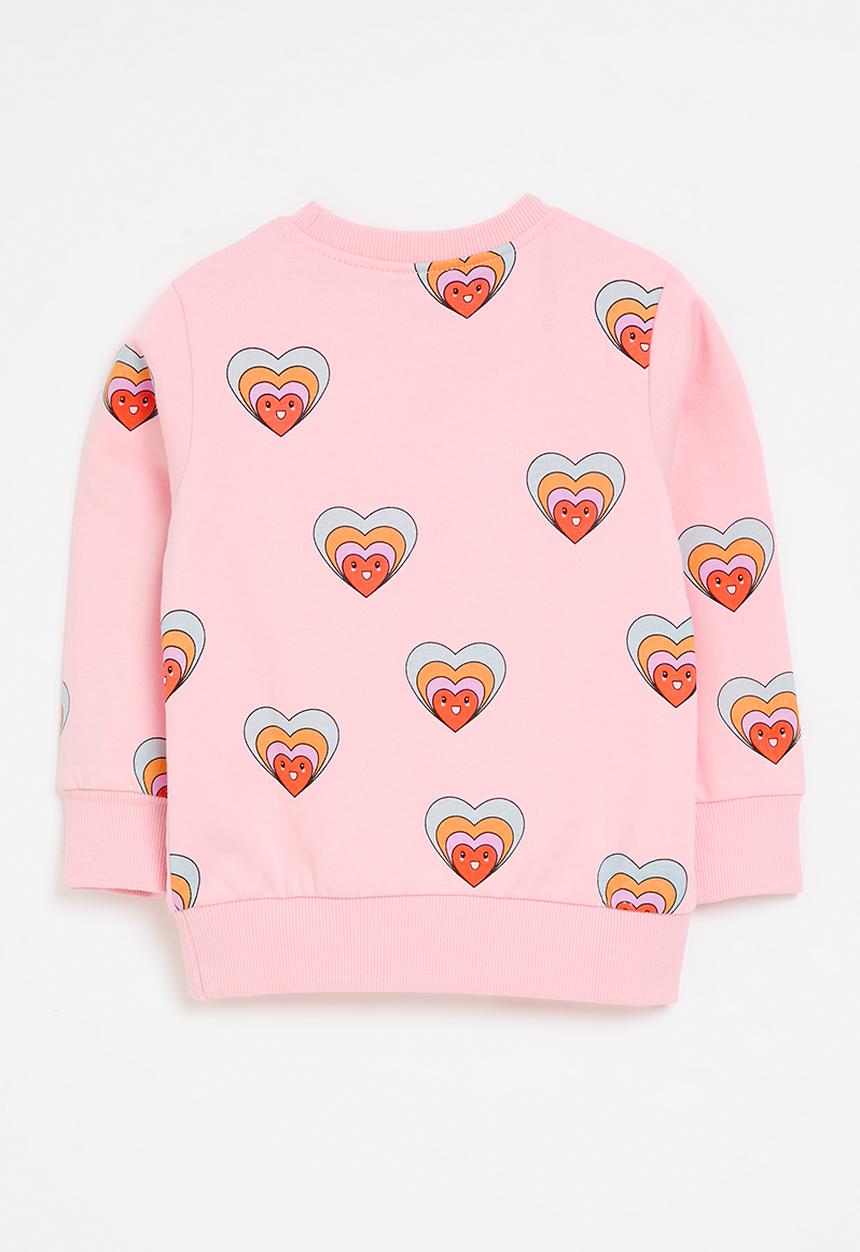Pop Candy - Printed sweat top - pink