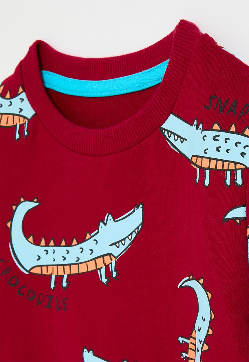 Pop Candy - Printed sweat top - red