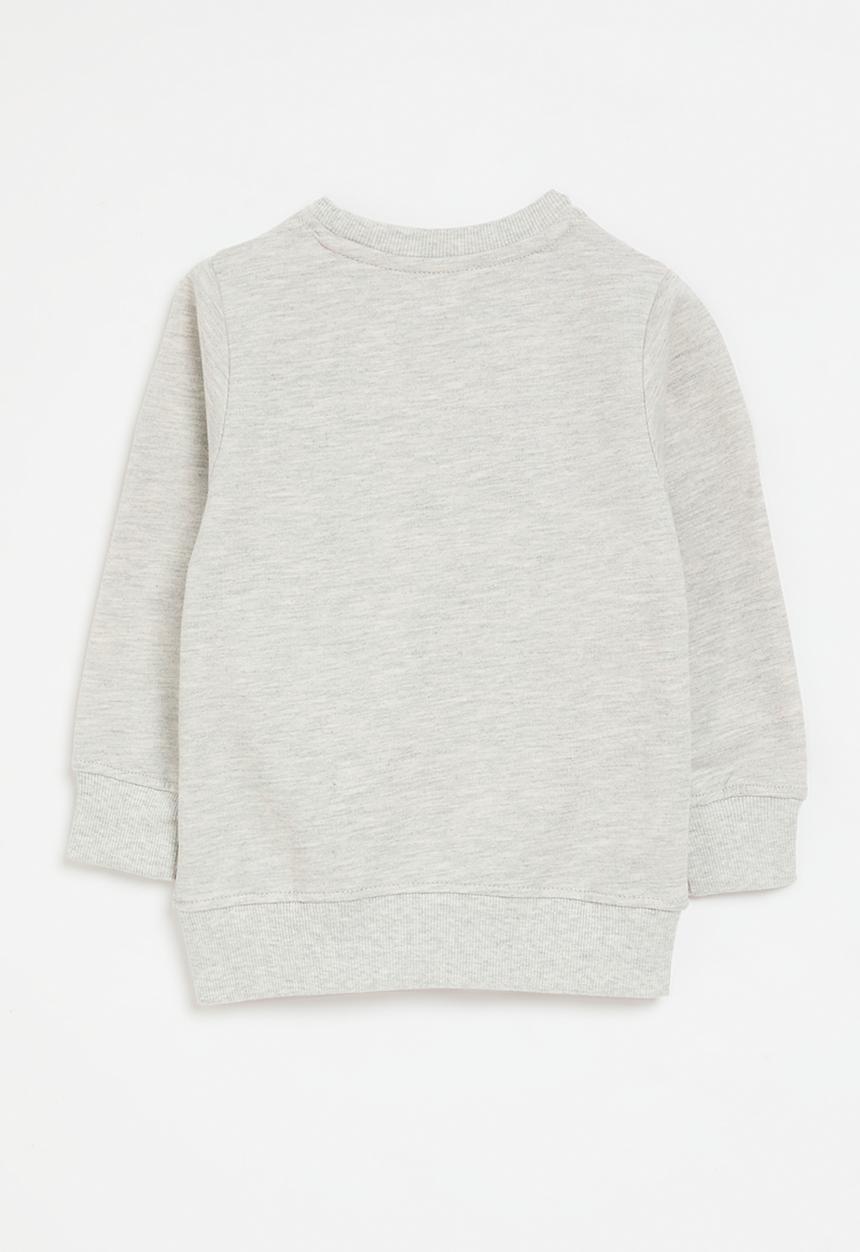 Pop Candy - Printed sweat top -grey