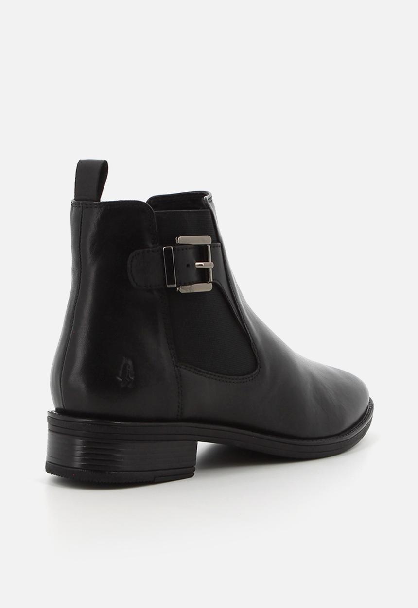 Hush Puppies - Annika Ankle  - Black leather