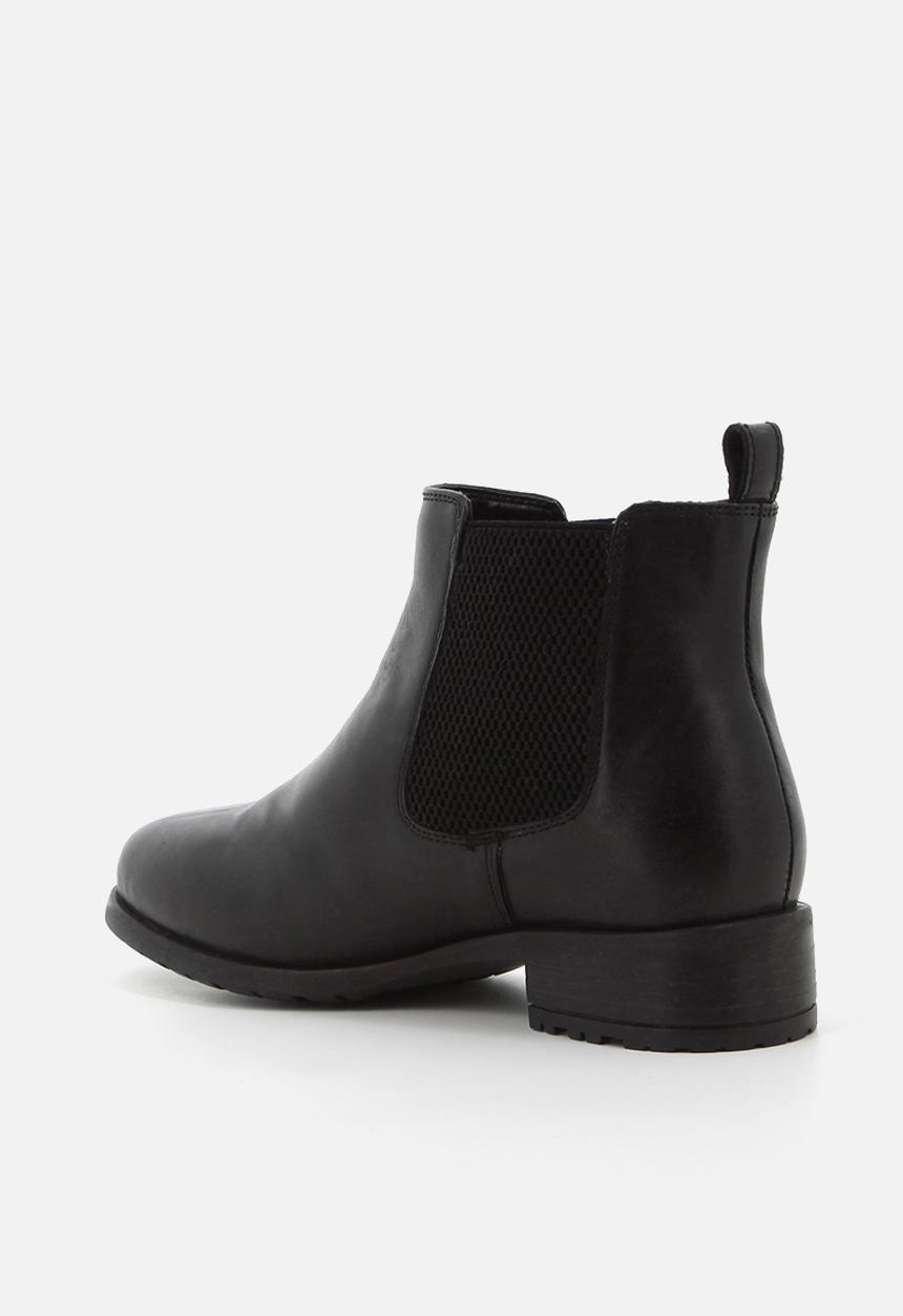 Hush Puppies - Gigi Chelsea - Black leather