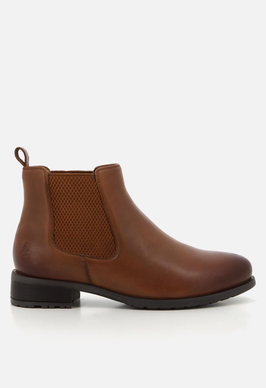 Hush Puppies - Gigi Chelsea - Brown leather