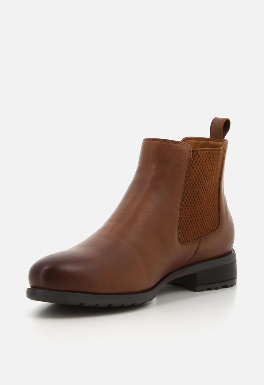 Hush Puppies - Gigi Chelsea - Brown leather