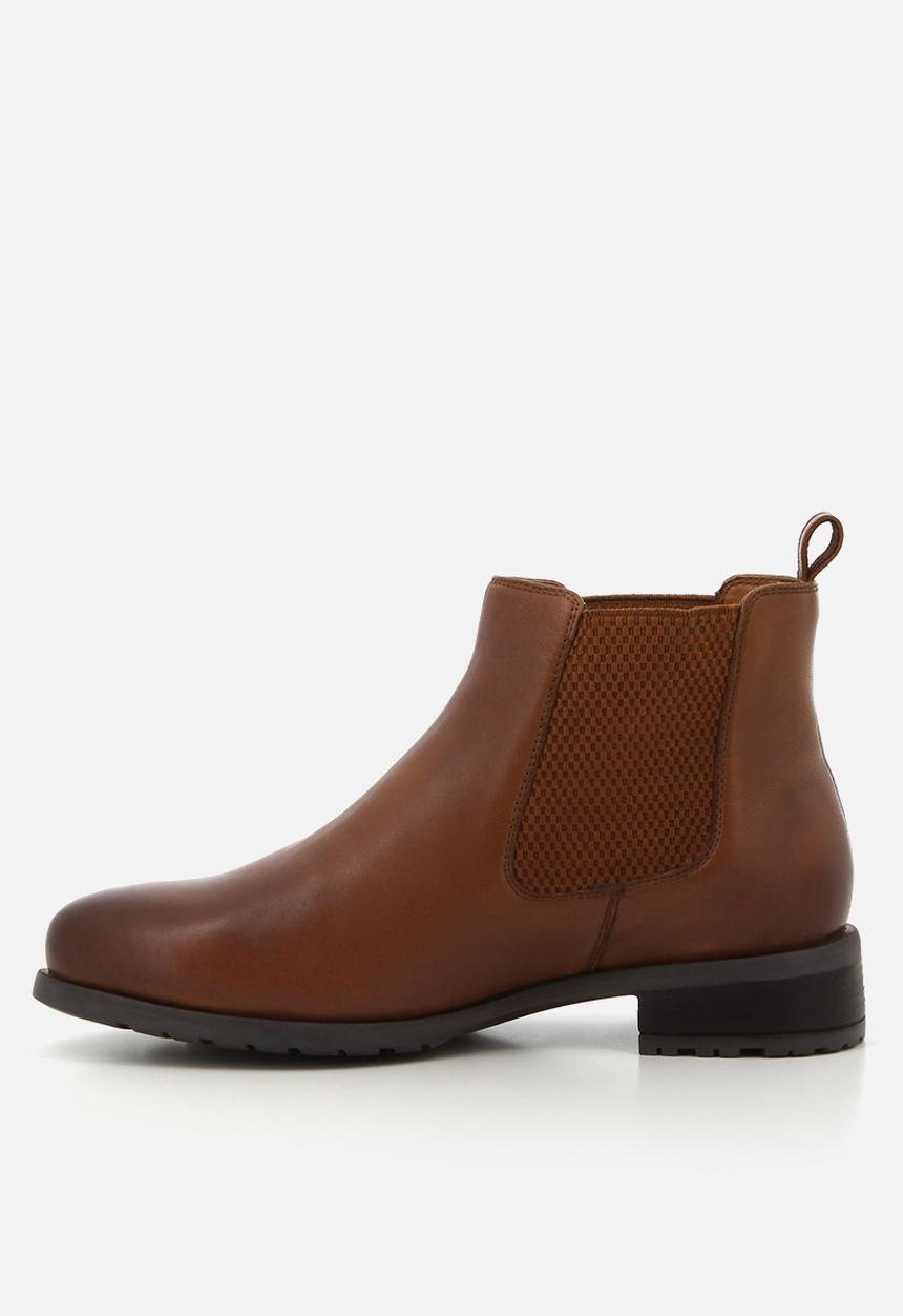 Hush Puppies - Gigi Chelsea - Brown leather