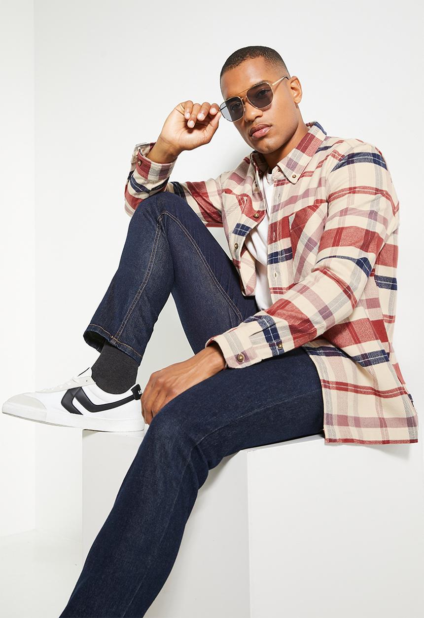 Ben Sherman - Brushed Ivy Check Overshirt - Multi 