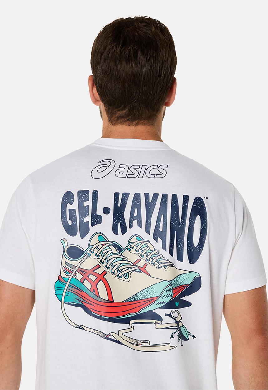 ASICS - Road Graphic Ss Tee - Brilliant White