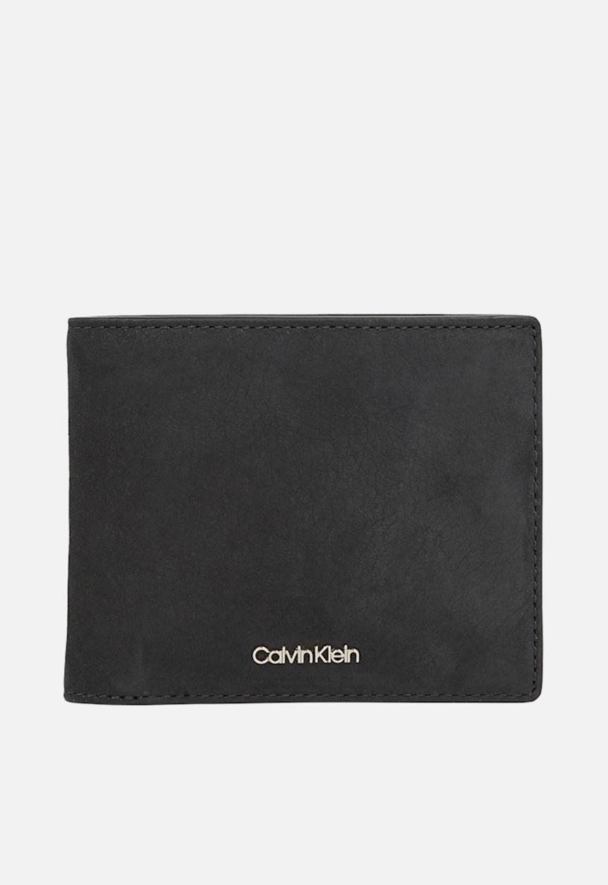 Calvin Klein - CK Refined Bifold 5Cc W/Coin Nub - Black Nubuck