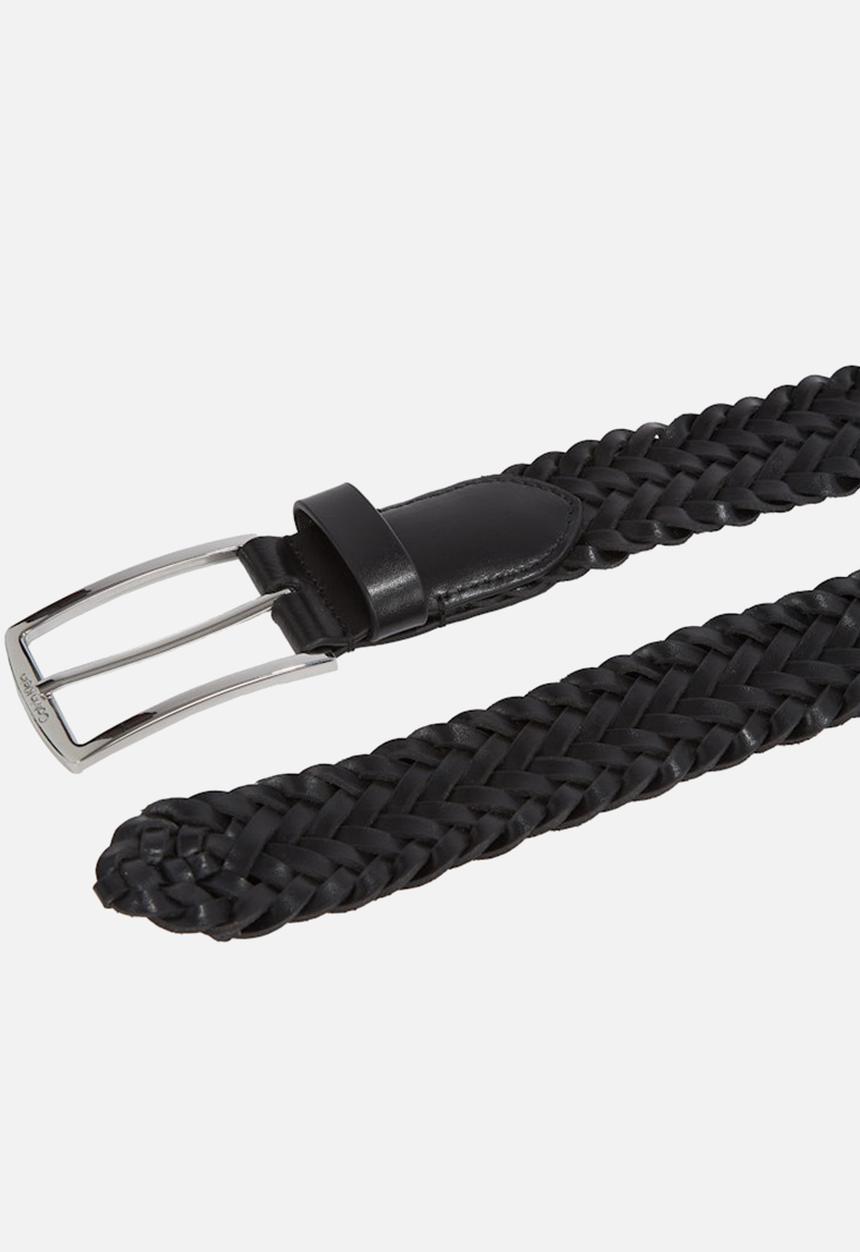 Calvin Klein - CK Casual Elongated Braided 35Mm - Black Braided