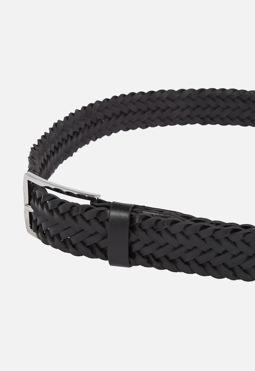 Calvin Klein - CK Casual Elongated Braided 35Mm - Black Braided