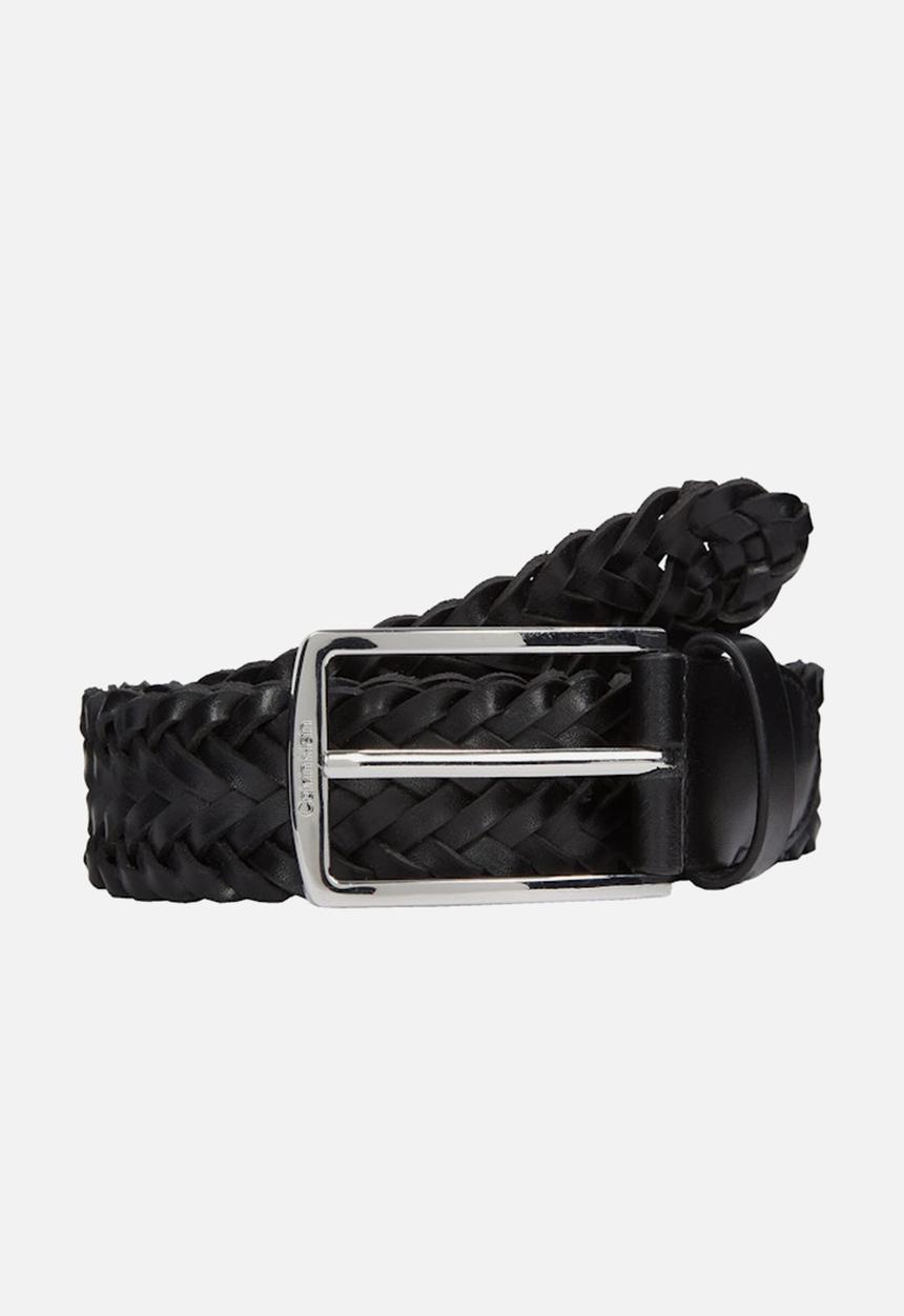 Calvin Klein - CK Casual Elongated Braided 35Mm - Black Braided