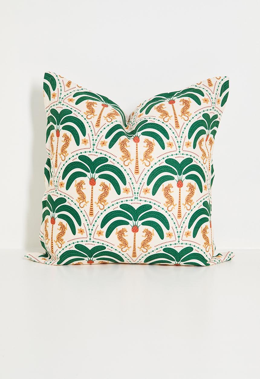 Grey Gardens - Palm cushion cover - multi