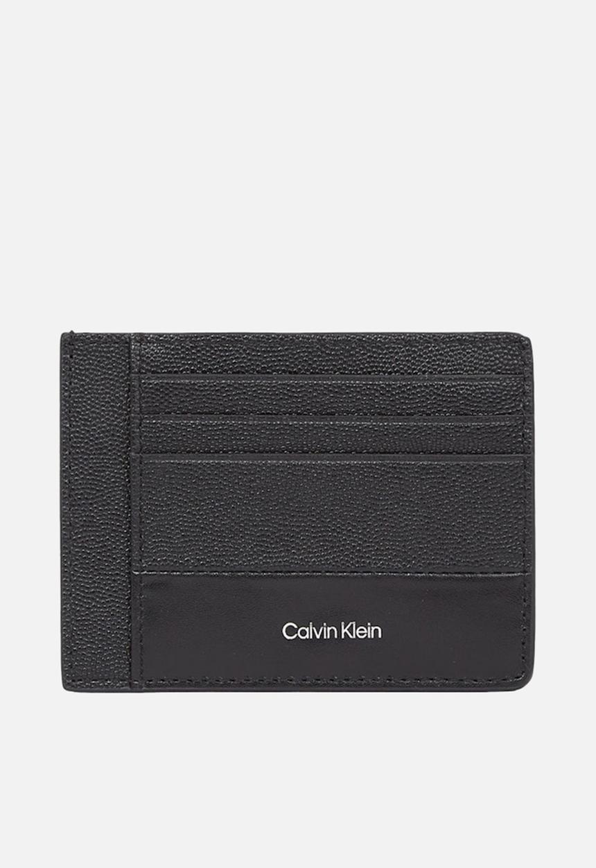 Calvin Klein - CK Must Id Cardholder - Black Caviar Grain/Smooth