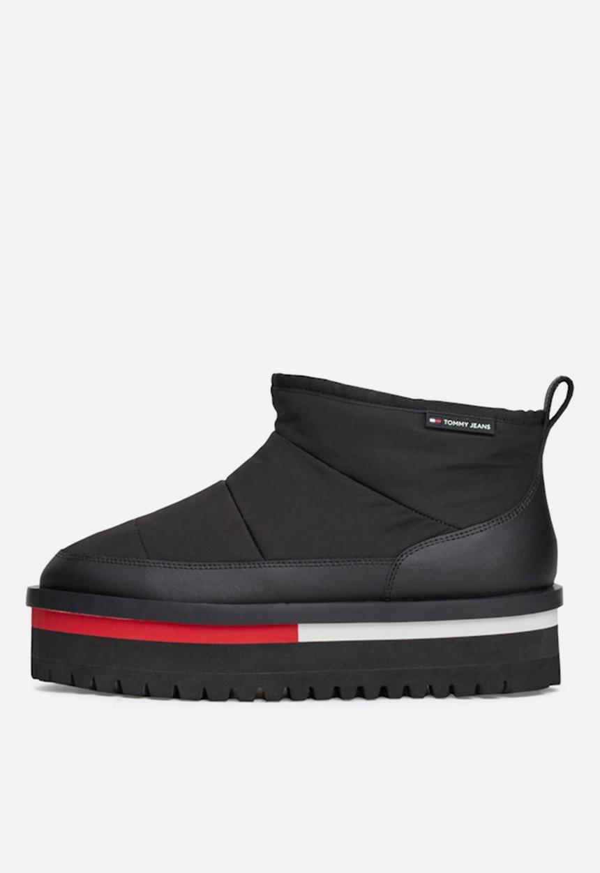 Tommy Hilfiger - Flatform chunky boot - black
