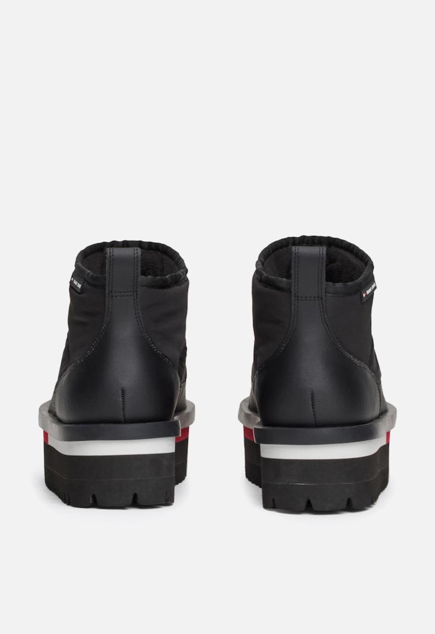 Tommy Hilfiger - Flatform chunky boot - black