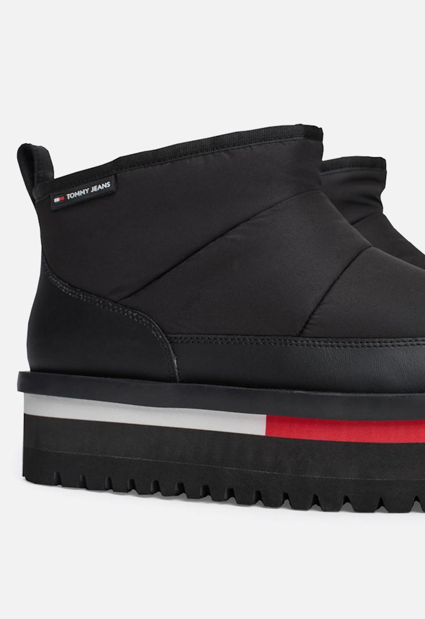 Tommy Hilfiger - Flatform chunky boot - black