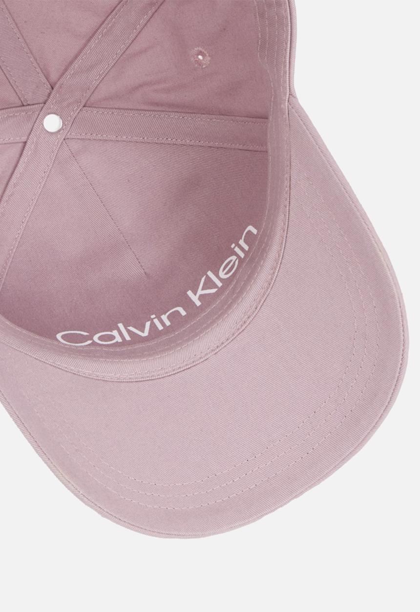 Calvin Klein - Ck metal cotton cap - sea fog