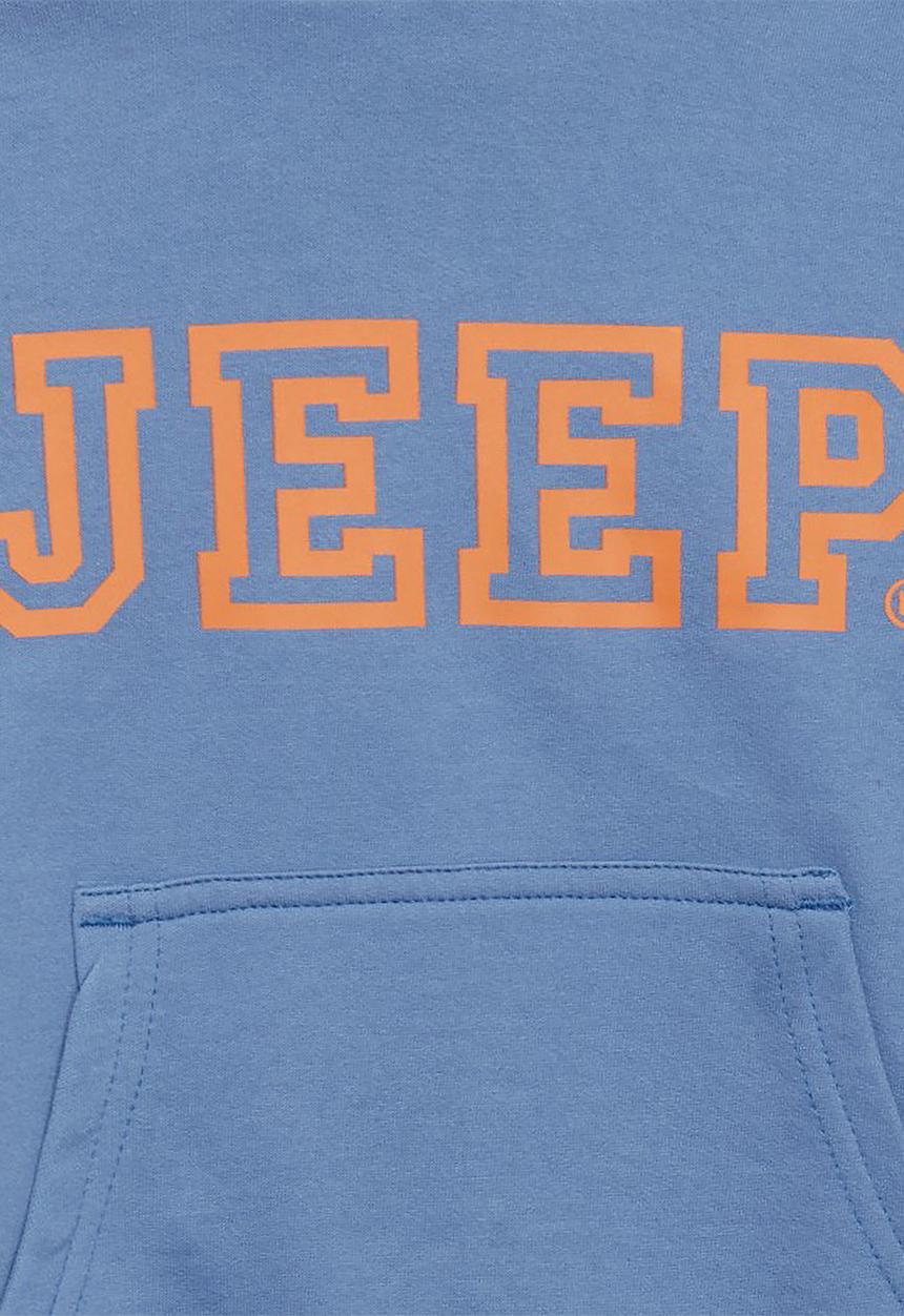 JEEP - Jeep pull over hoodie - elemental blue