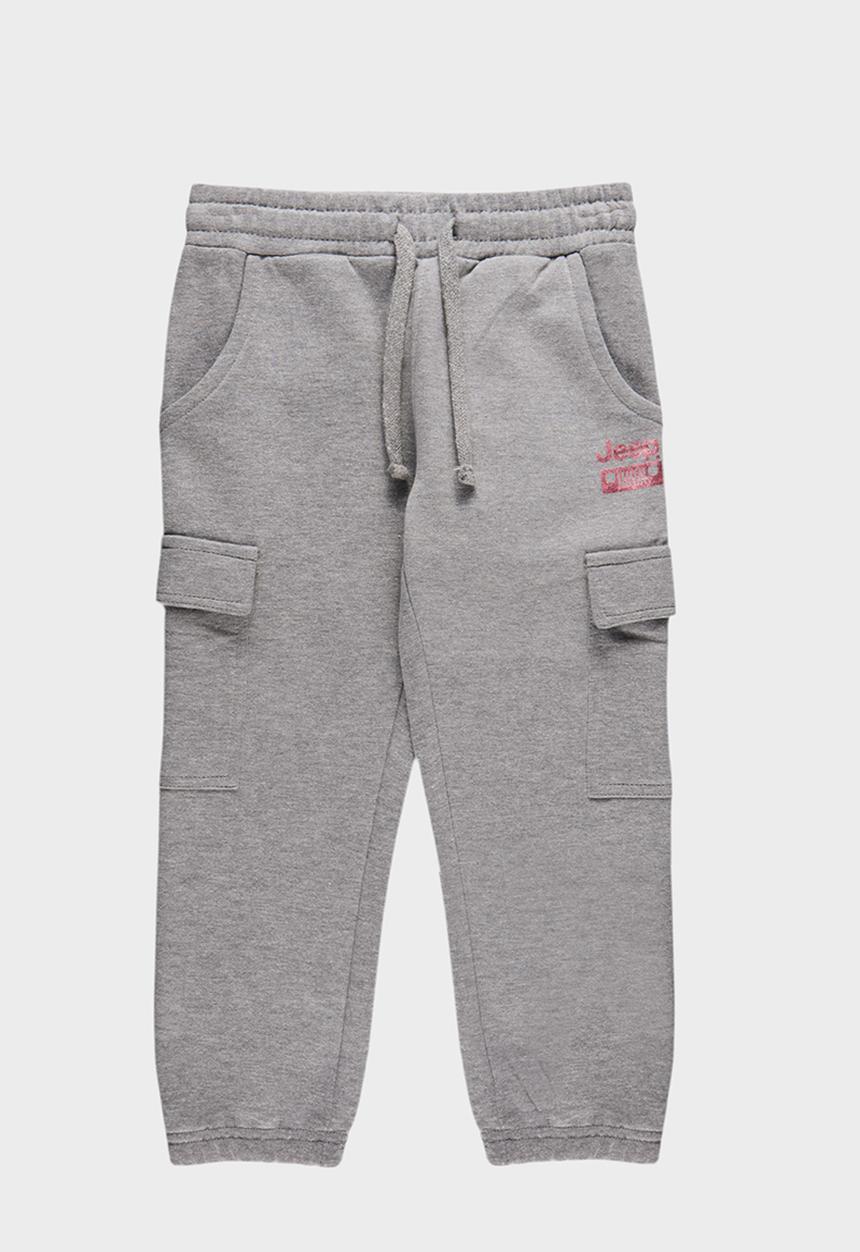 JEEP - Fleece jogger - grey melange
