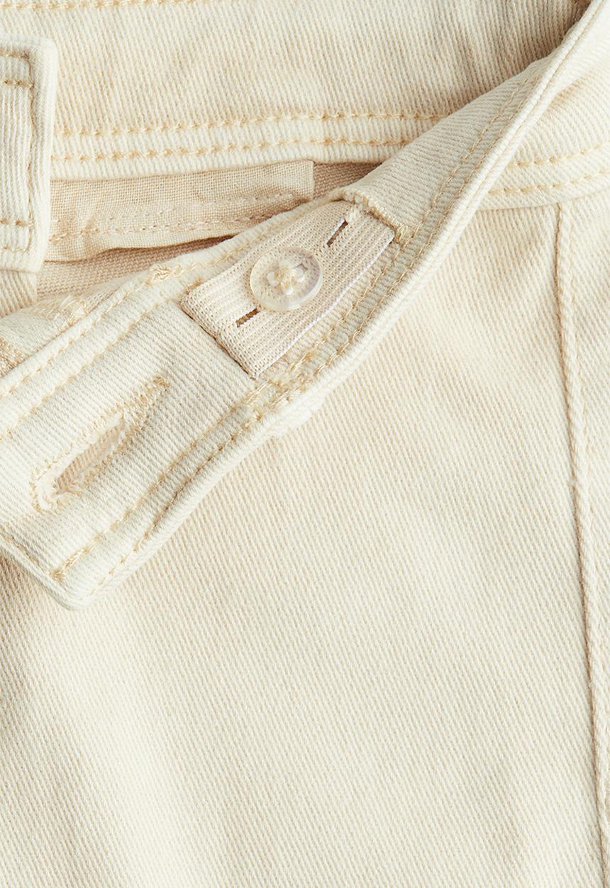 H&M - Flared trousers - light beige