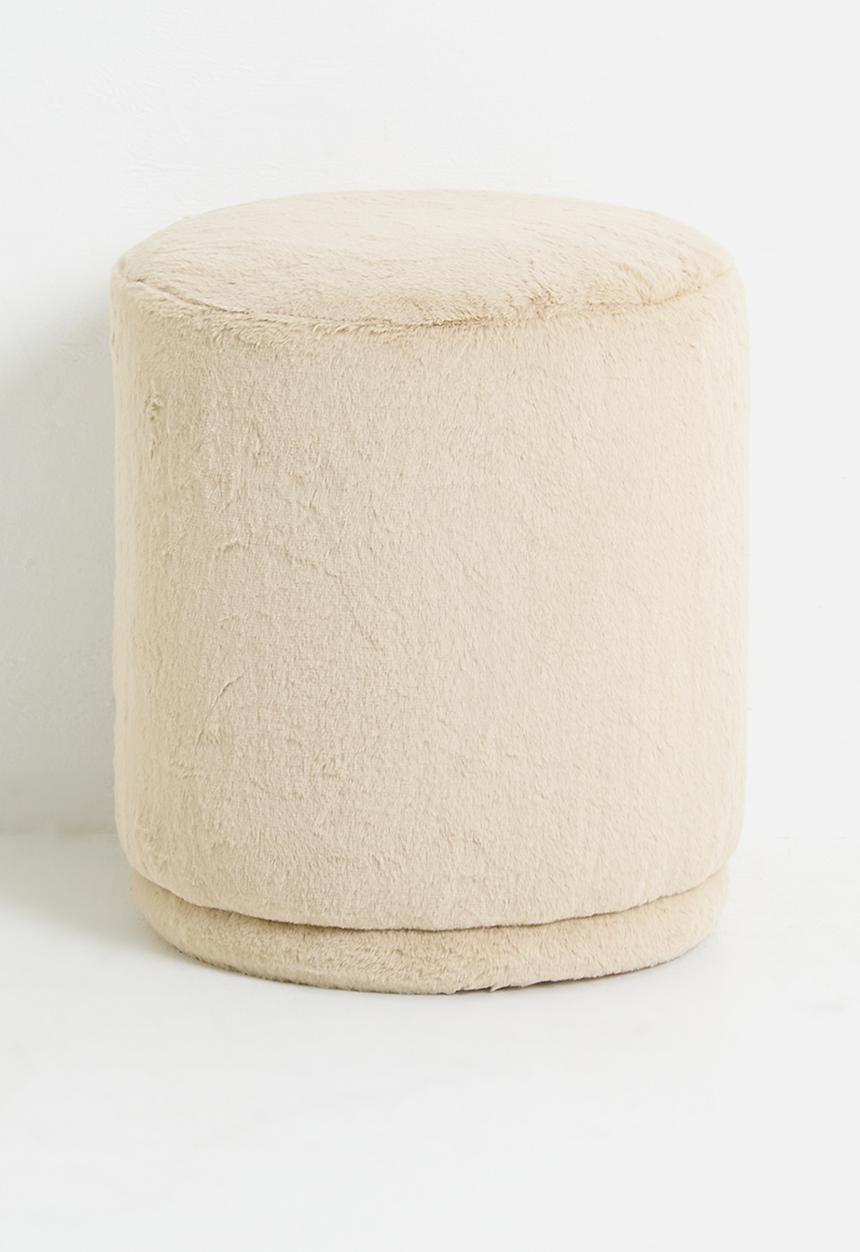 Sixth Floor - Juno tall ottoman-natural
