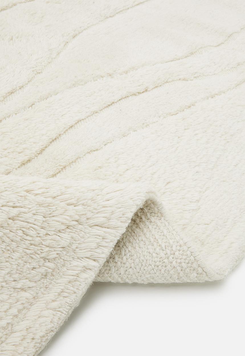 Sixth Floor - Tufted Wool Blend Rug - Natural