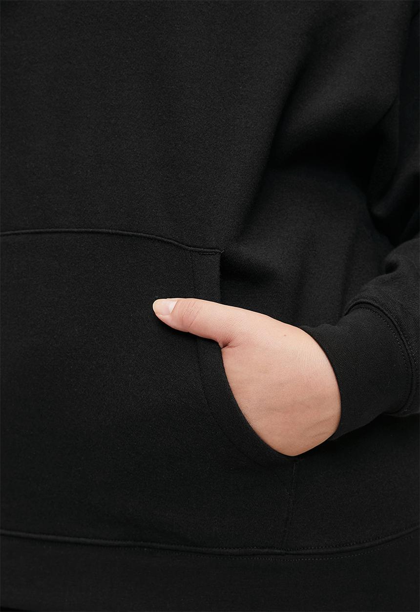 PUMA - Plus Ess Comfort Hoodie Fl W - Puma Black