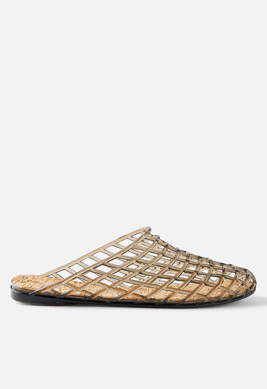 Cotton On - Jade jelly mule - black