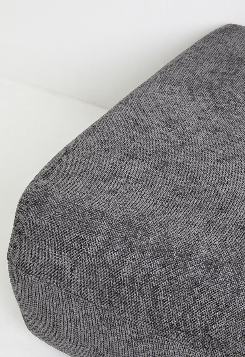 Sixth Floor - Rani modular ottoman - charcoal