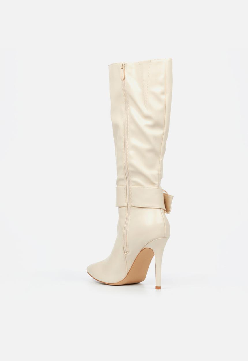 Miss Black - Boss 23 boot - bone