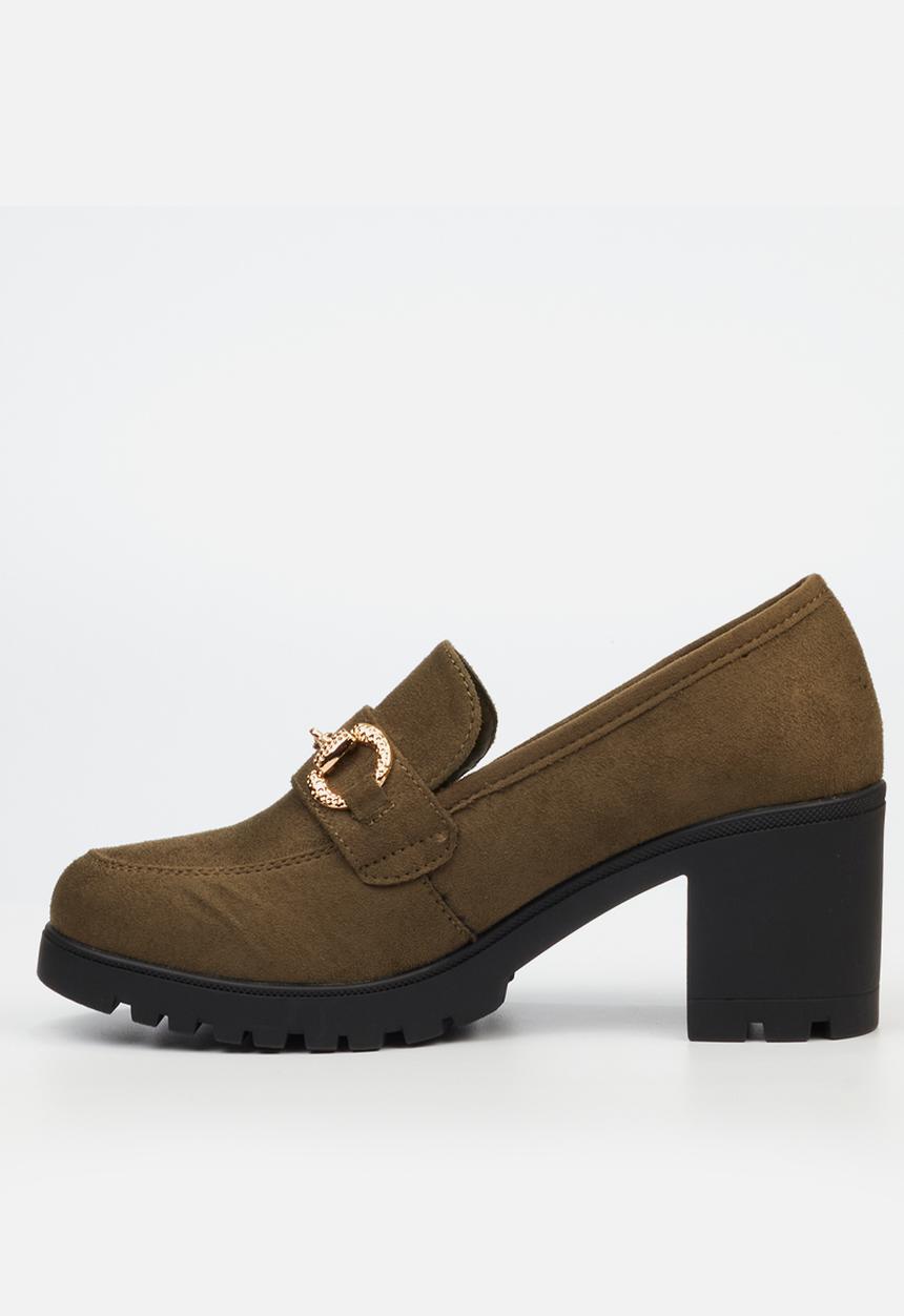 Miss Black - Crave 5 heel - olive