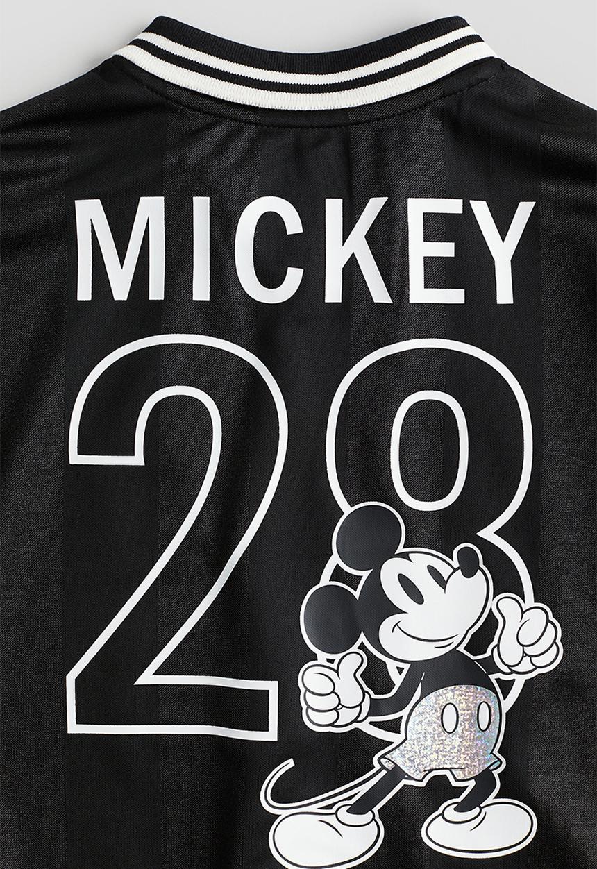 H&M - Print-motif polo shirt - black mickey mouse