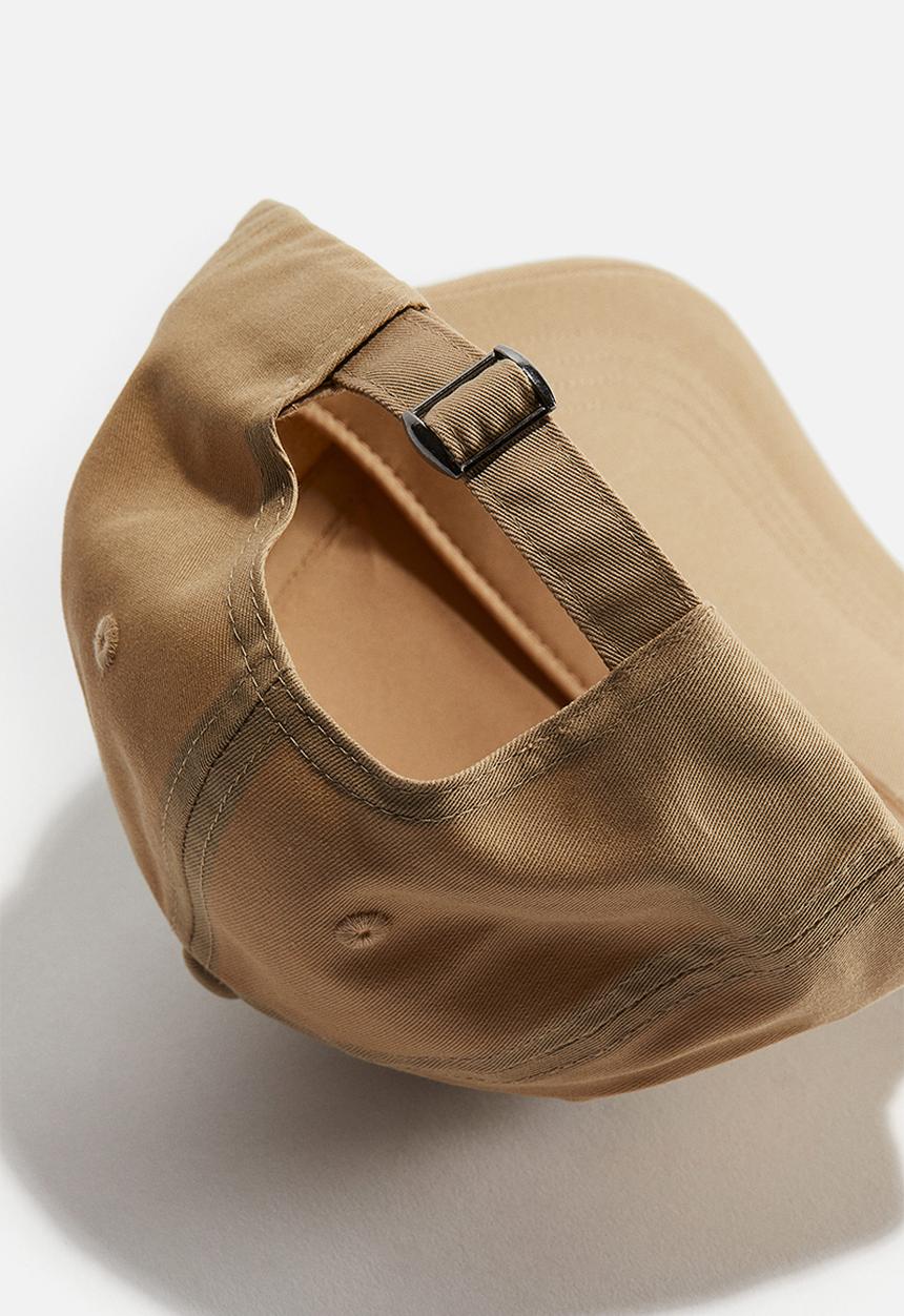 H&M - Cotton cap - dark beige