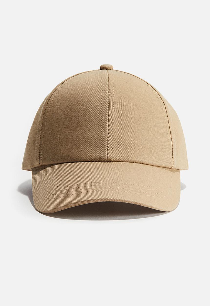 H&M - Cotton cap - dark beige