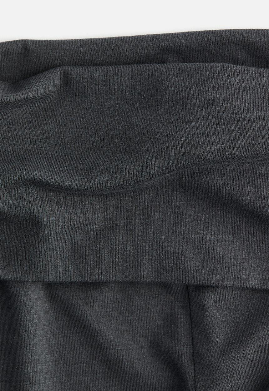 H&M - Flared jersey trousers - dark grey