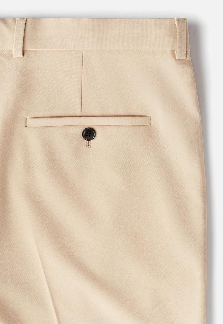 H&M - Slim fit ankle-length trousers - beige