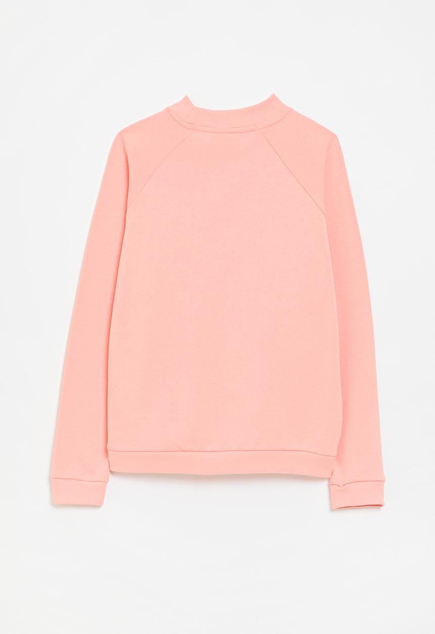 POLO - Girls skylar printed sweater - peach