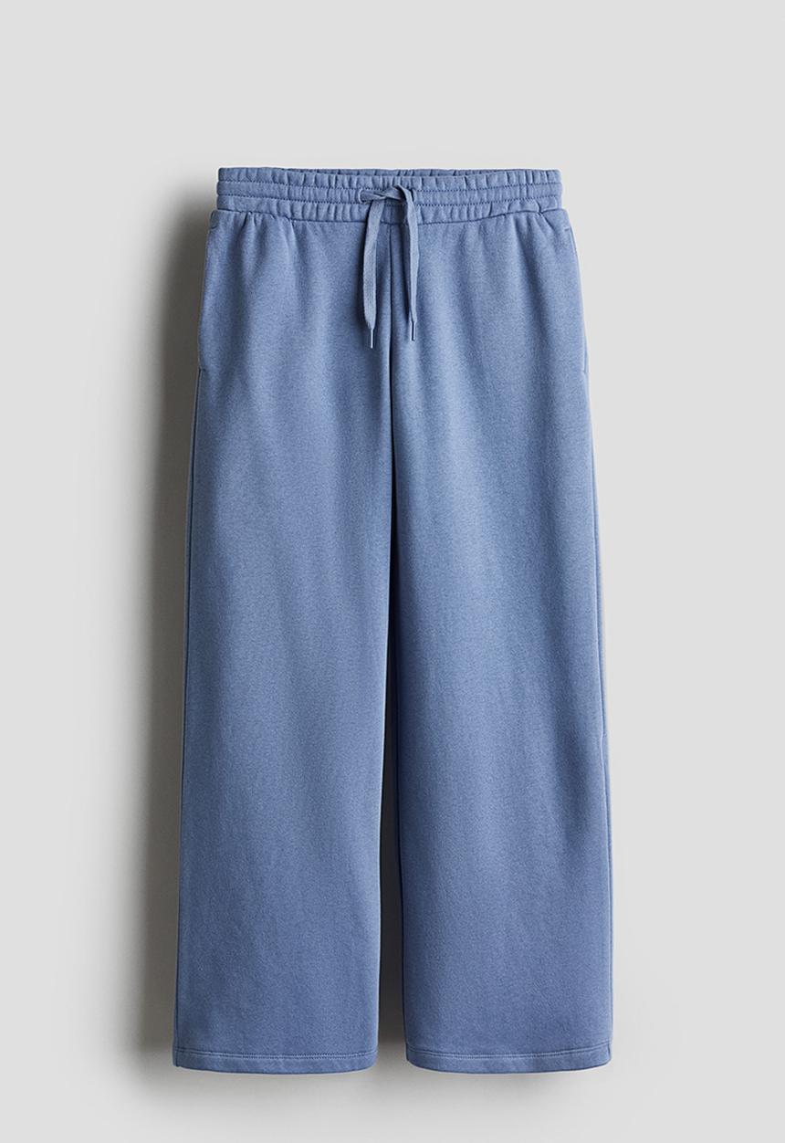 H&M - Wide sweatpants - blue