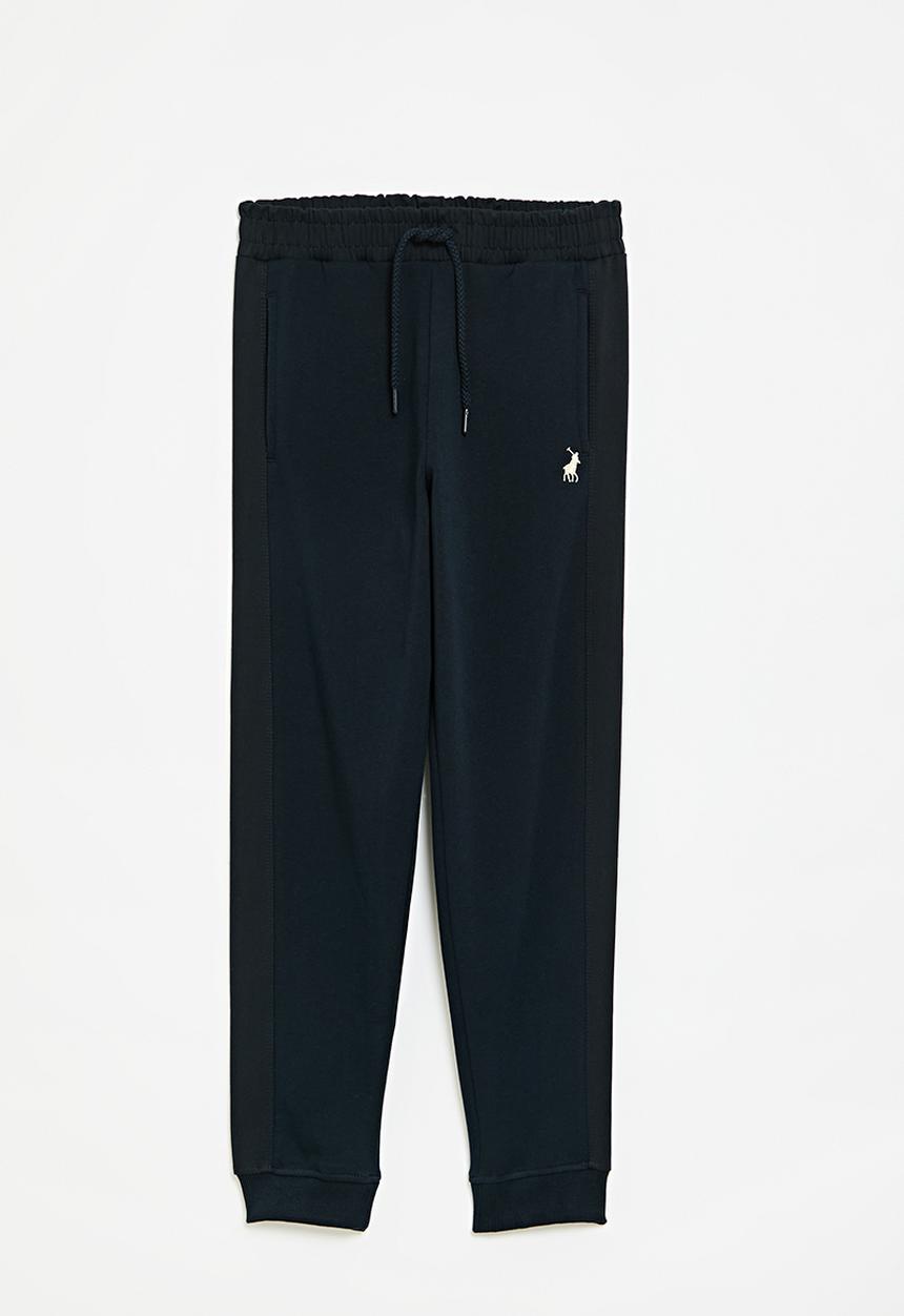 POLO - Boys griffin panelled jogger - navy