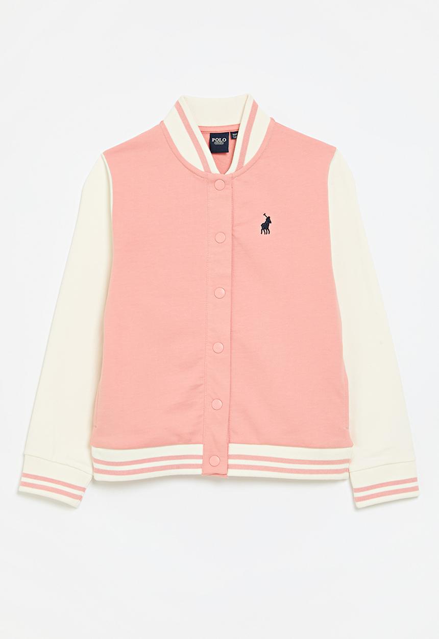 POLO - Girls kiara baseball sweater - peach