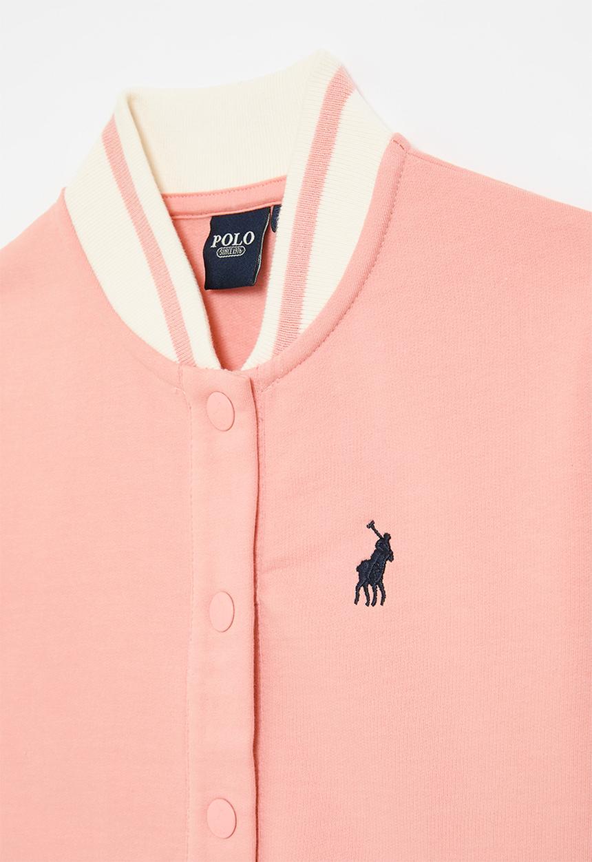 POLO - Girls kiara baseball sweater - peach