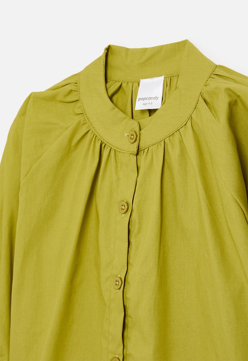 Pop Candy - Button down shirt-green